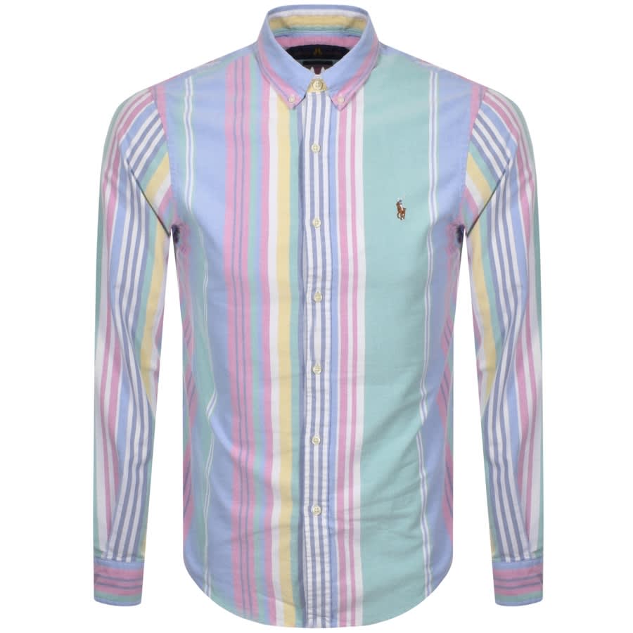 Alternative Image for ProductRalph Lauren Slim Fit Oxford Shirt Pink1